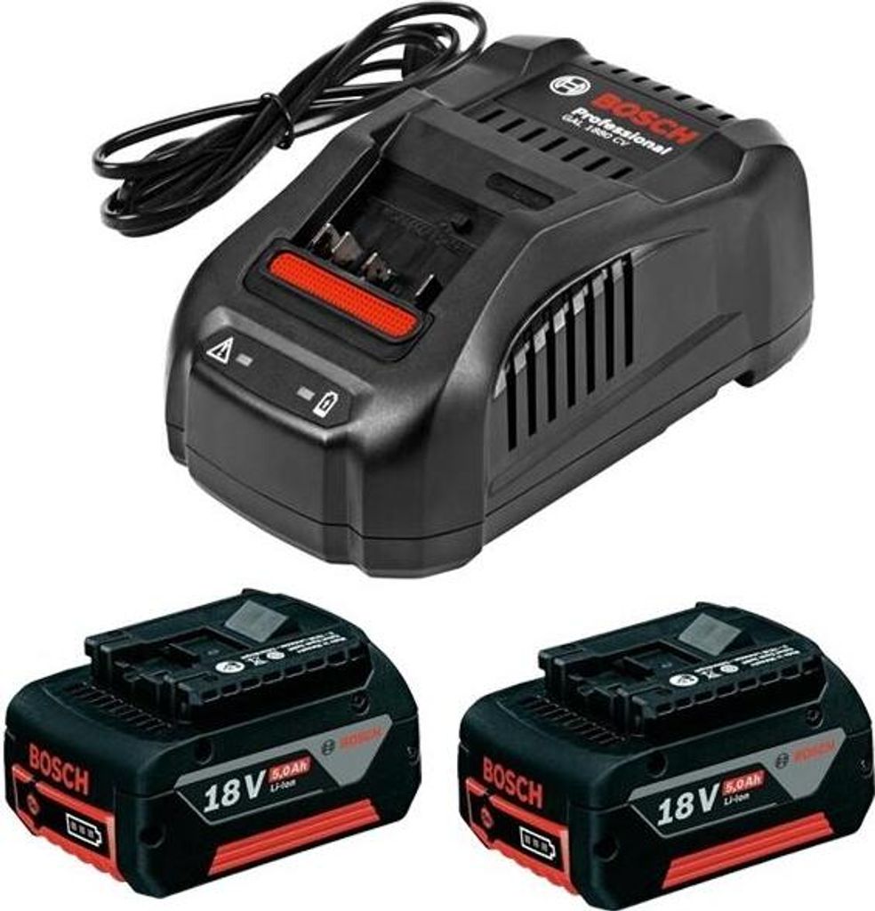 Bosch GAL 1880 CV Ladegerät + 2x GBA 18V 5,0 Ah Produktbild 14