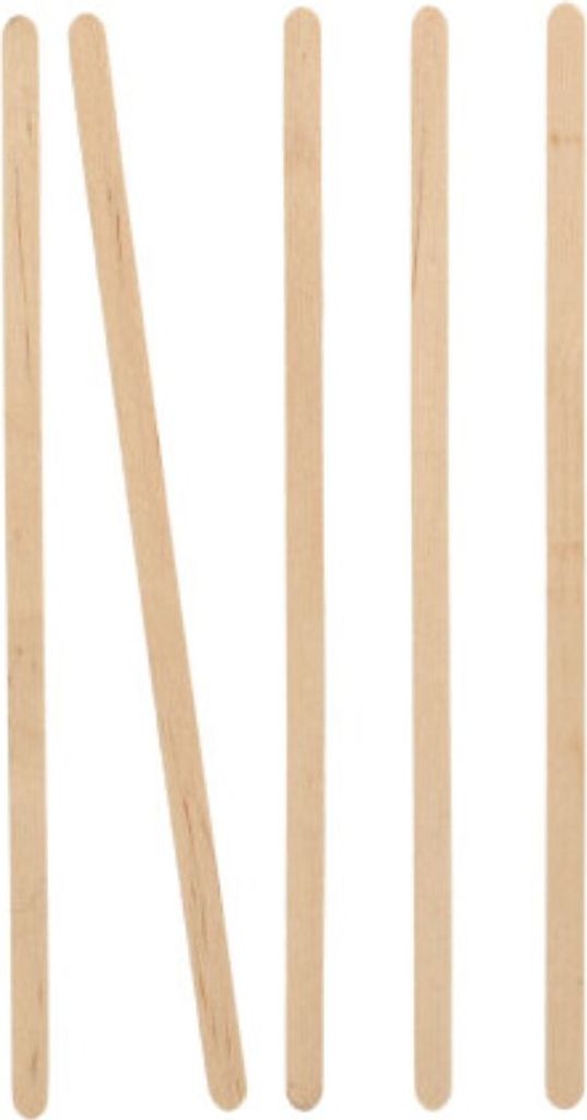 Papstar 10081, Einweg-Kaffeelöffel, Holz, 17,8 mm, 1000 Produktbild 