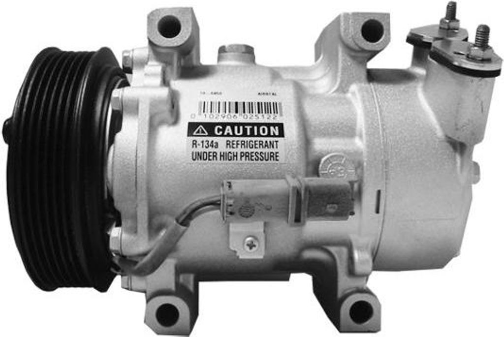 Airstal 10-0450 Klimakompressor OE 1608881380 kompatibel mit Thalia, Kangoo, Clio, Partner, Bipper, 307, 206, 1007, Qubo, Fiorino, Xsara, Nemo, C3,...