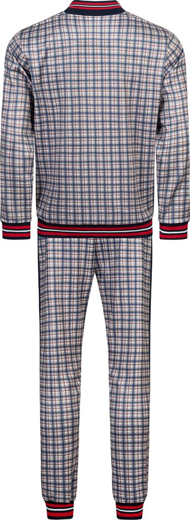 Lonsdale Burmarsh SlimFit Trainingsanzug Blau Weiss Gre L Produktbild 14