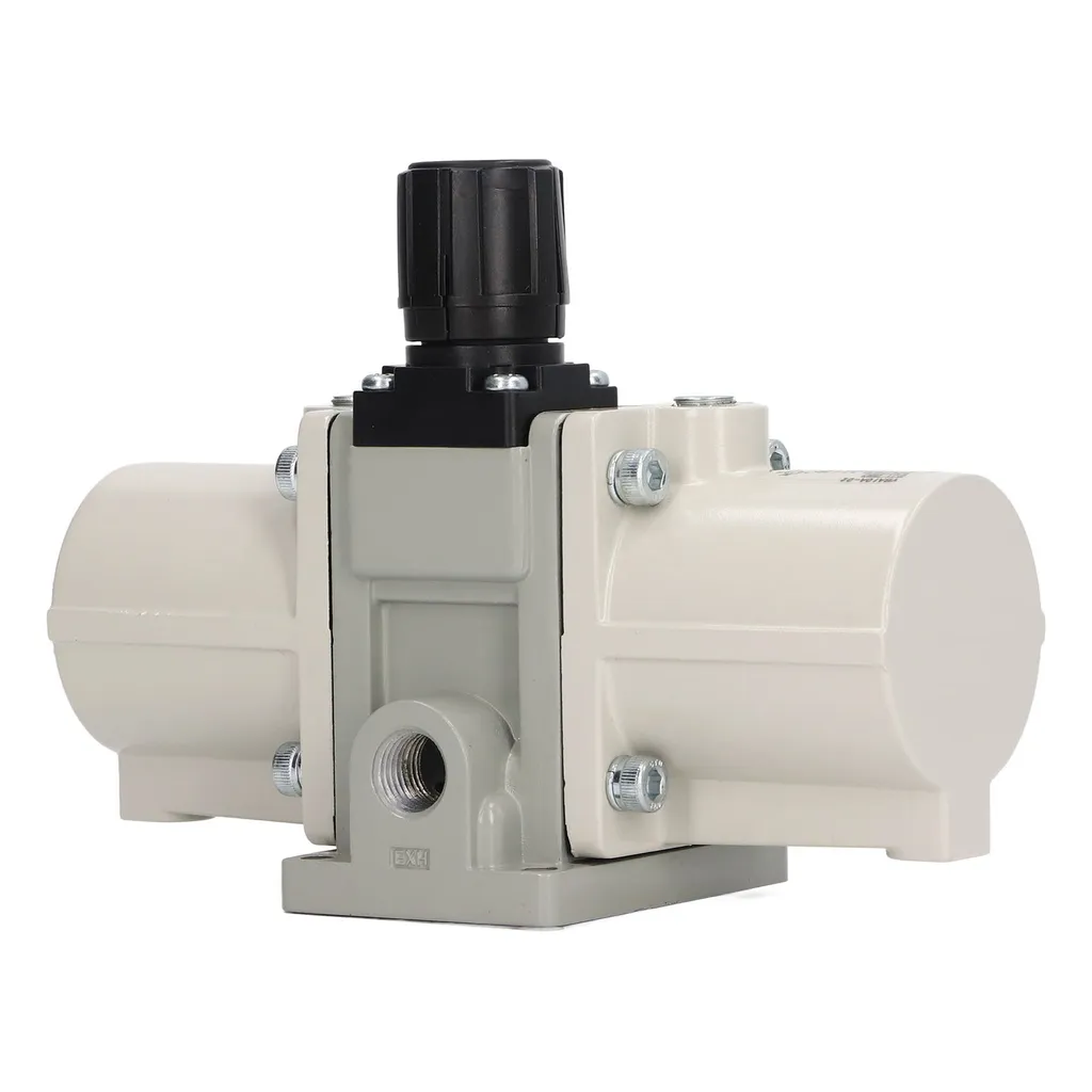 Valve d'augmentation de pression d'air robuste avec affichage analogique