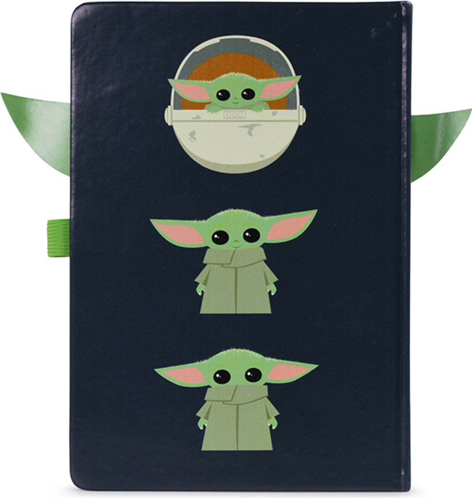 Star Wars: The Mandalorian - Notizbuch "I ́m All Ears", A5 PM1143 (Einheitsgröße) (Marineblau/Grün)