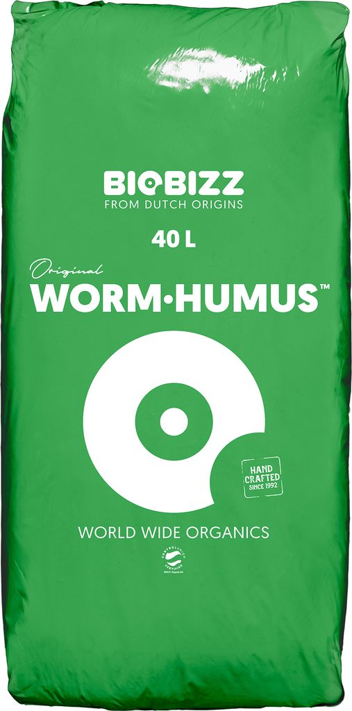 BioBizz Worm Humus 40L organiczny nawóz do podłoży Zdjęcie produktu 