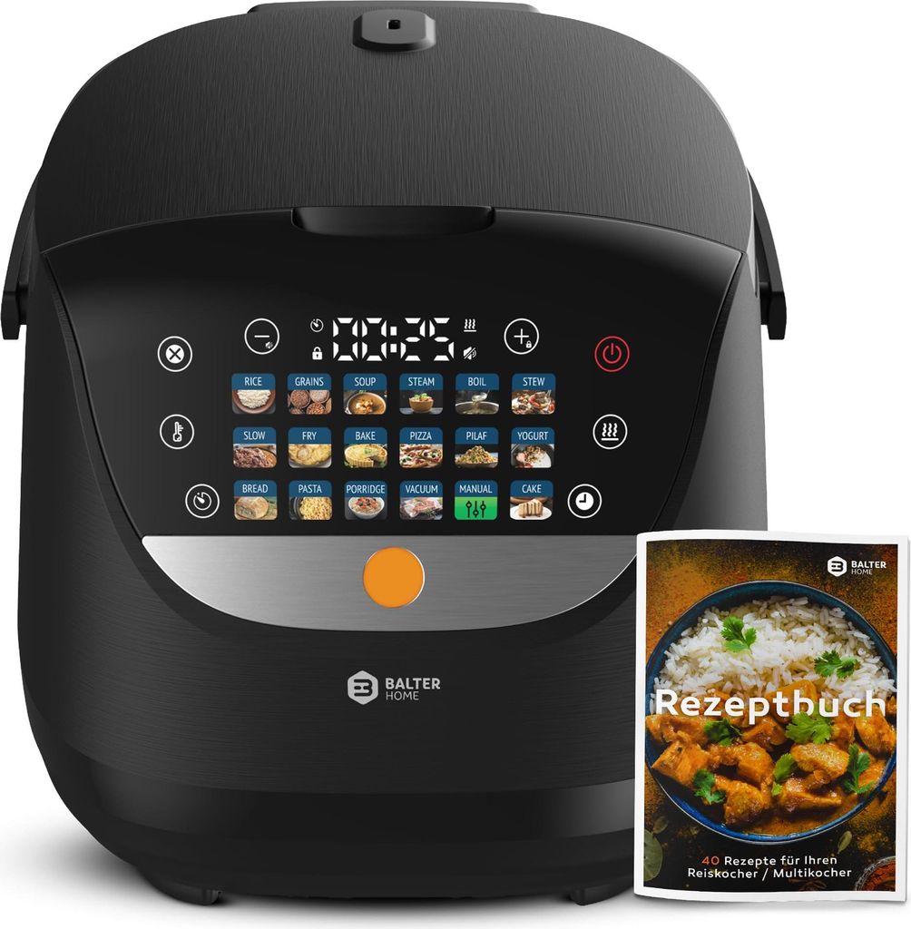 Balter Reiskocher, Multikocher 4L mit 18 Programmen & Produktbild 