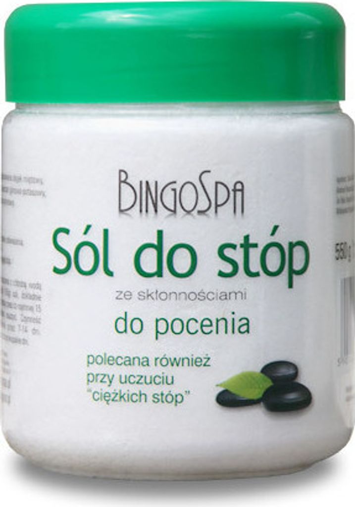 BingoSpa Fußsalz für schwitzende Füße 550 g