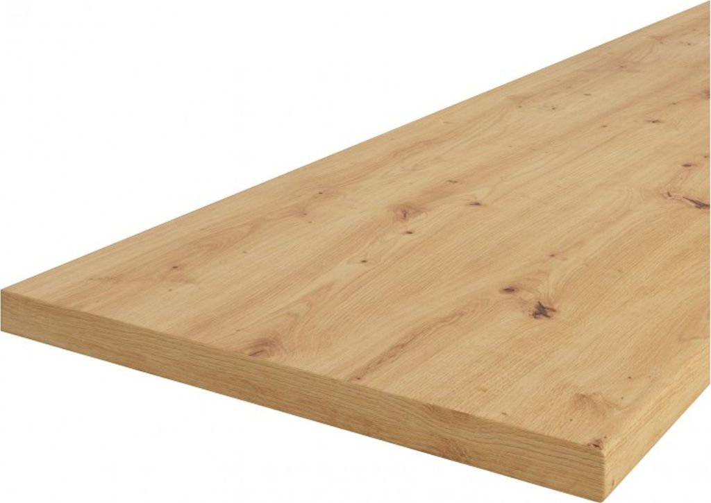 Küchen Arbeitsplatte 80 cm 38 mm Küchenzeile Küchenblock Eiche Artisan Eko Stilo