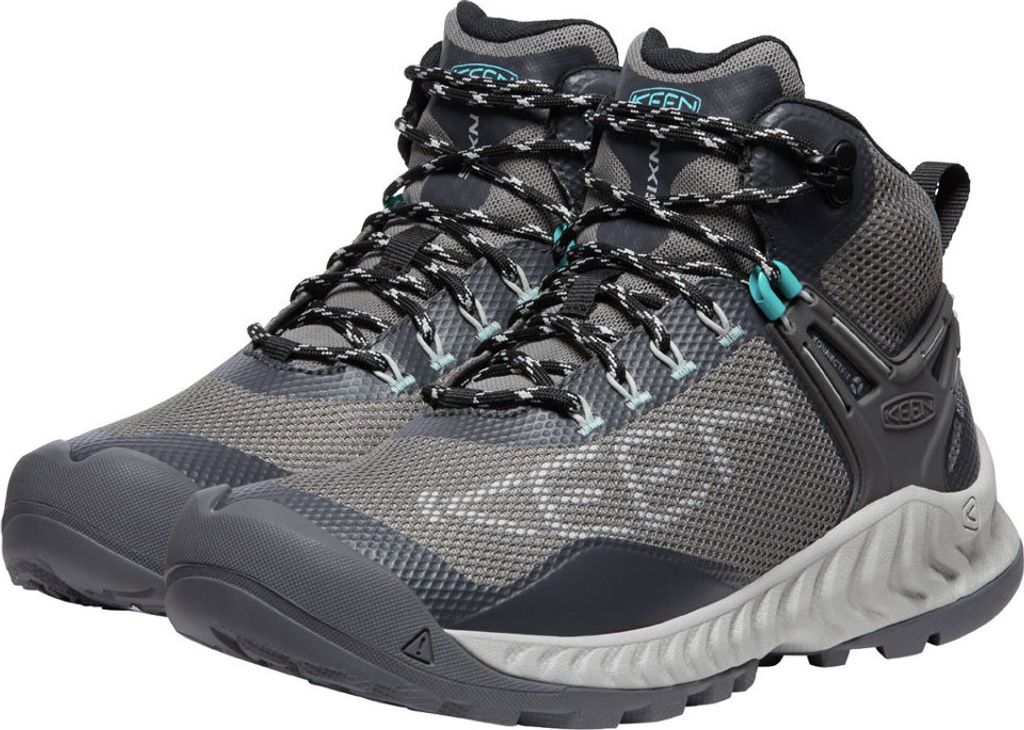 Keen NXIS EVO Mid Damen Wanderschuhe Magnet/Ipanema Größe 39.5