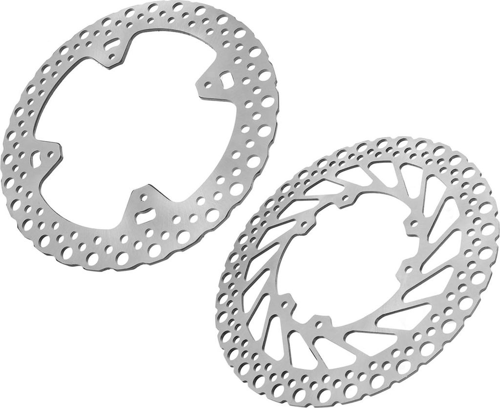 1 Paar 240 mm/9,45 Zoll vorne und hinten Scheibenbremse Edelstahl Rotor Ersatz für CR125R CR250R CRF250R CRF450R