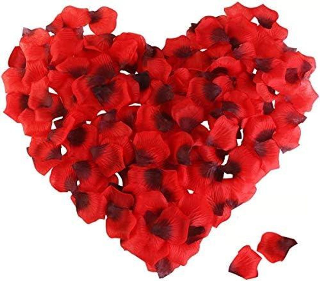 Rosenblätter 3000 Stück Für Geburt Hochzeit Deko, Valentinstag, Geburtstag Party Dekoration, Romantische Atmosphäre