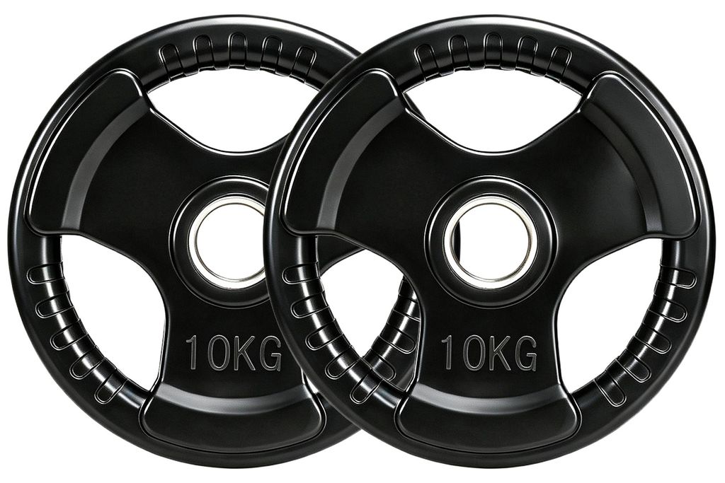 SPORTNOW 2-delige set gewichtsschijven, 2 x 10 kg Productafbeelding 