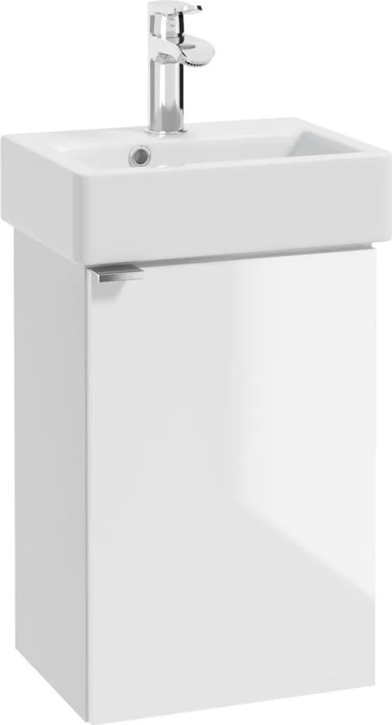 Meuble sous lavabo Virginia D40 armoire de salle de bain blanche