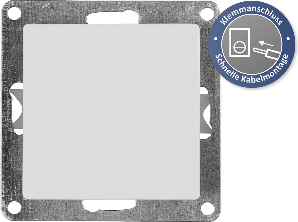Wechselschalter McPower "Cup", 250V/10A, UP, Produktbild 