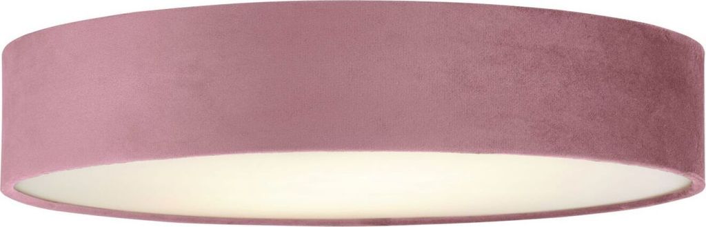 Deckenlampe Metall E27 D: 50 cm rund Rosa 3-flammig Modern Produktbild 1