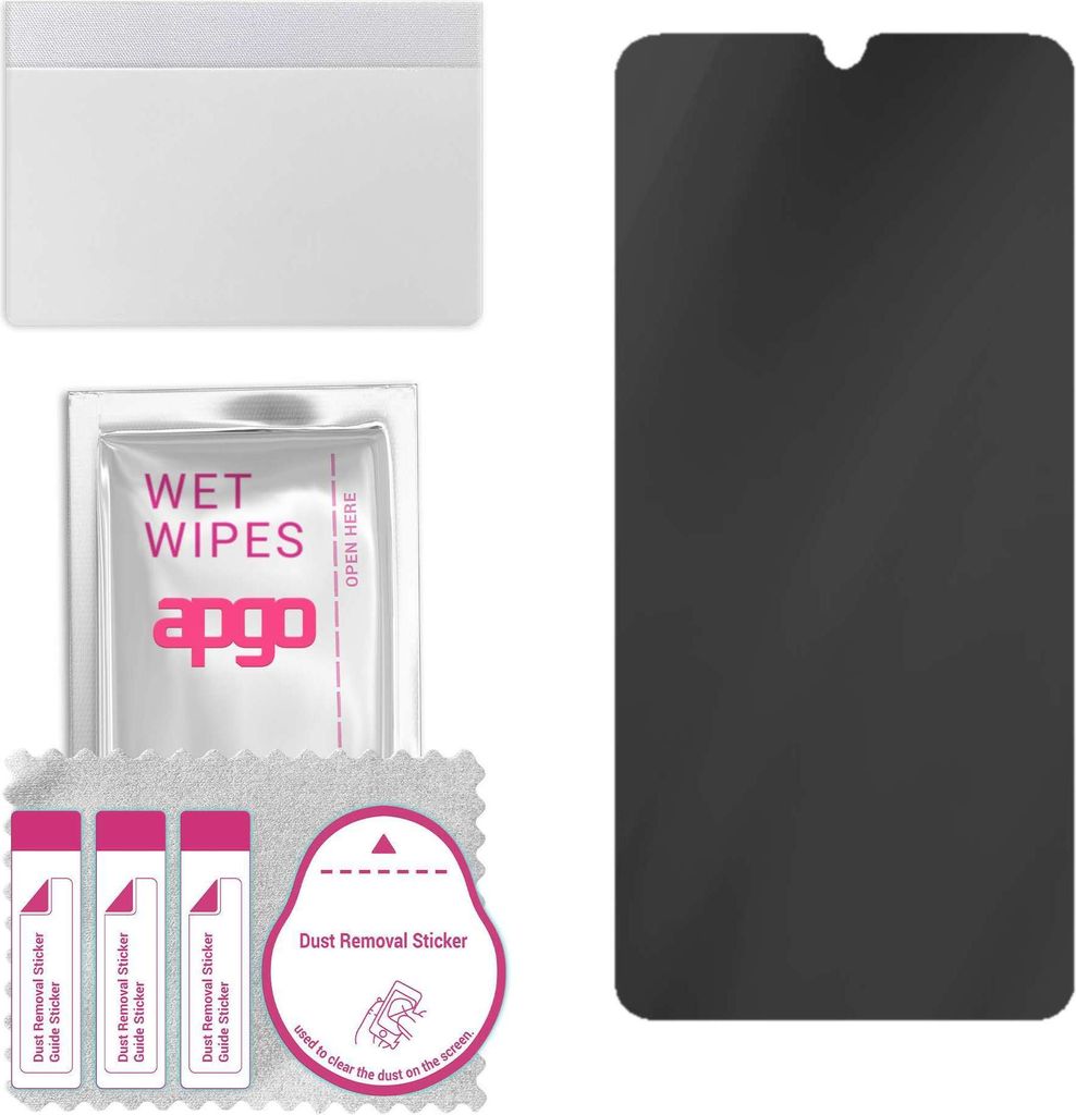 apgo Hybrid Privacy Schutzglas, Matt, kompatibel mit Ulefone Armor X13, Anti-Spy, toller Ersatz für Hartglas, kratzfester Displayschutzglas, Displ...