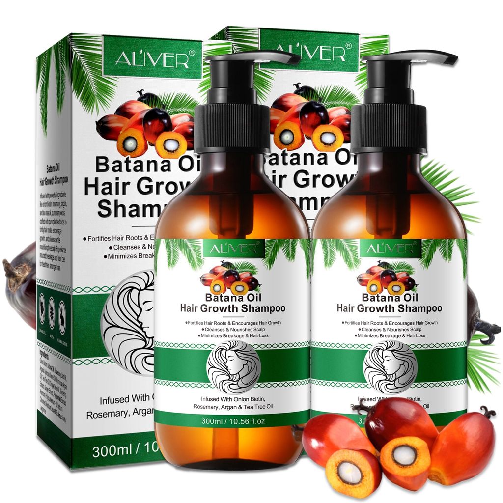 Shampoo Batana mit Rosmarin Haarwachstum Kopfhaut Pflege Produktbild 