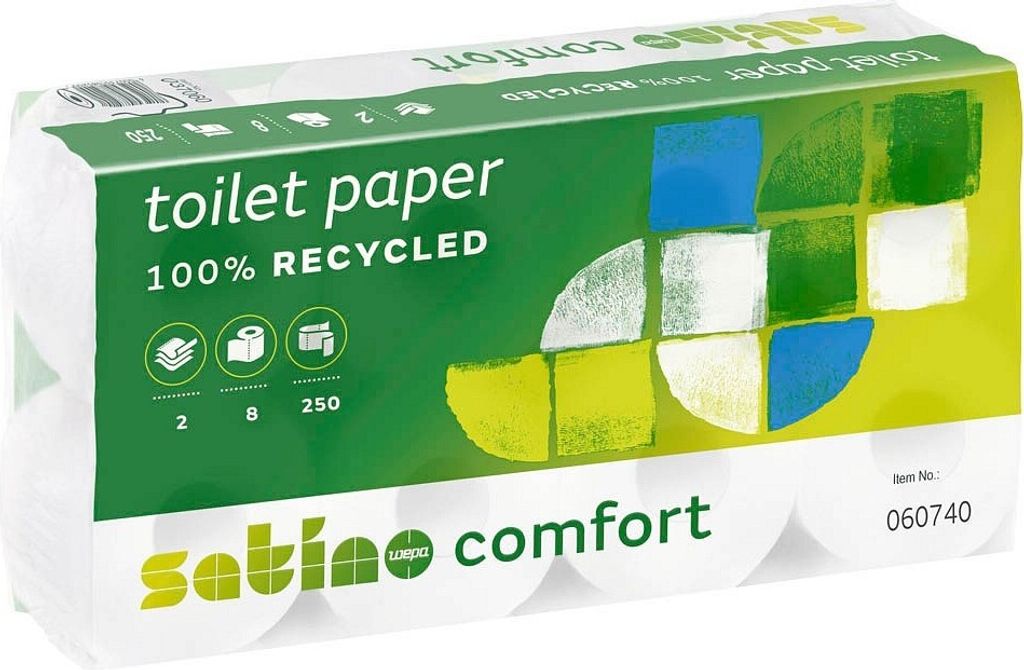 Satino by wepa 060748 Toilettenpapier comfort 2-lagig 64 Produktbild 