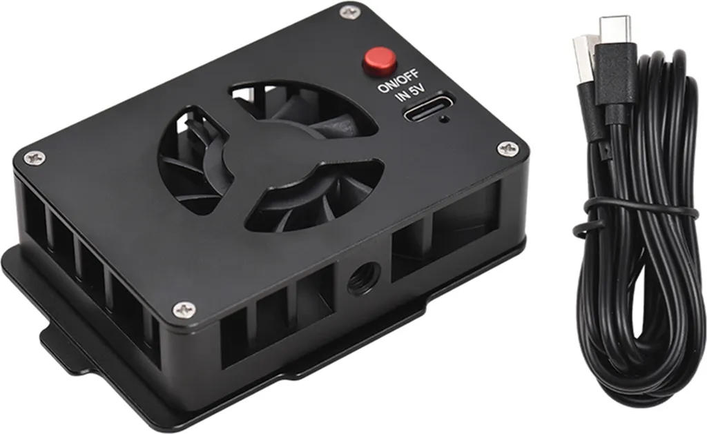 Refroidisseur de caméra à dissipation rapide ventilateur à 2 vitesses