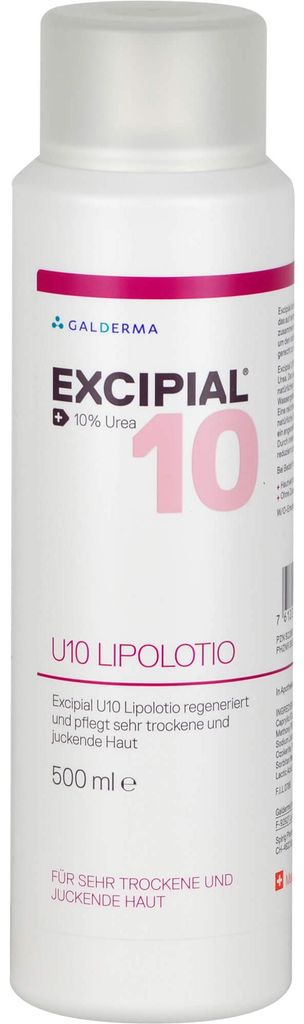 EXCIPIAL U 10 Lipolotio 500ml PZN 09228934