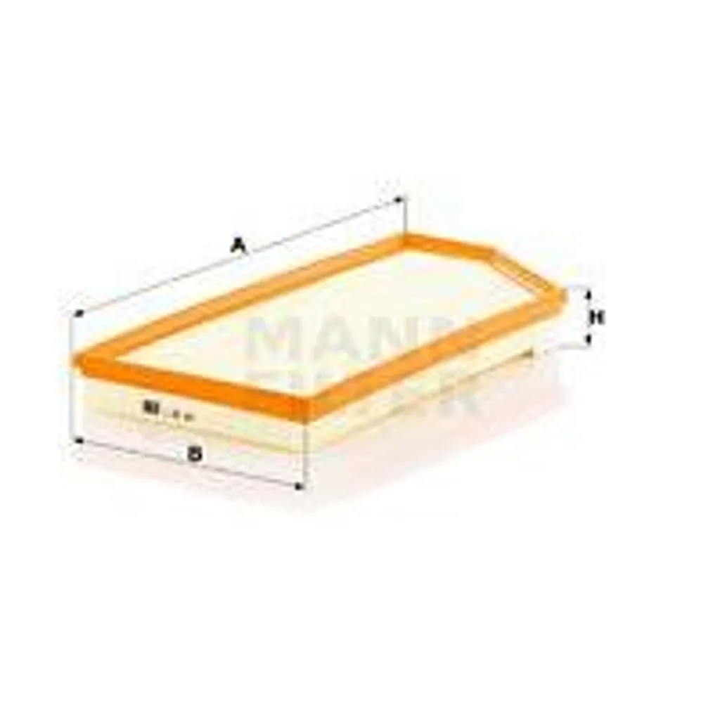 Filtre à air moteur pour BMW Série 5 G30 et G31 - MANN-FILTER C 28 037