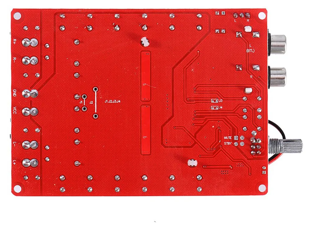 Amplificateur stéréo 2 canaux 15-36V protection inversion intégrée