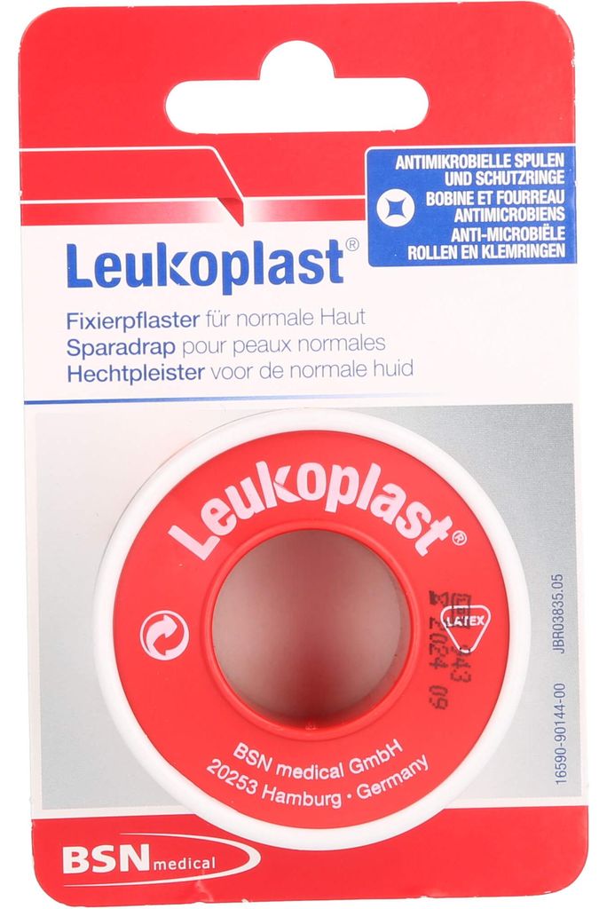 Leukoplast Blisterkarte 2,5cmx5m, 1 St. Pflaster Produktbild 