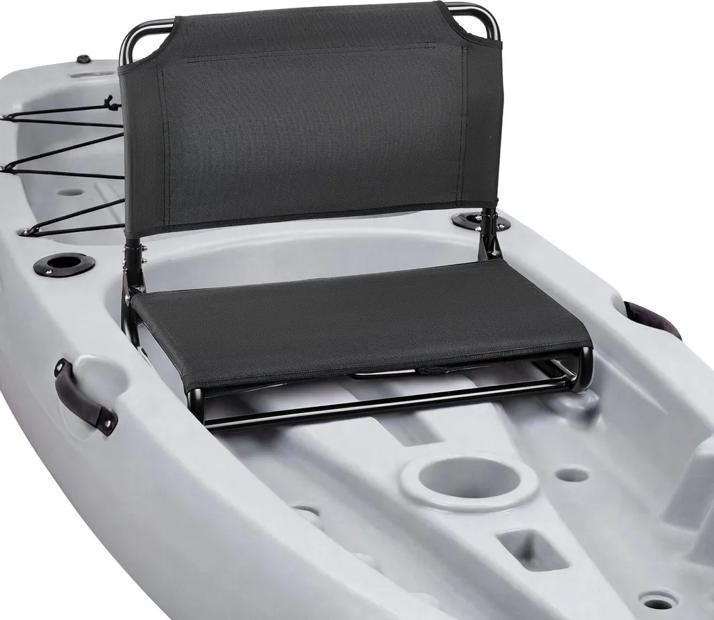 Siège de kayak ergonomique et pliable avec dossier surélevé