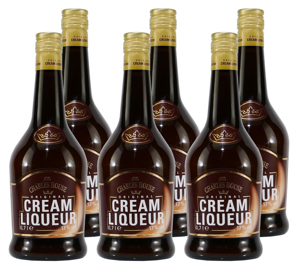 The Charles House Cream Liqueur (6 x 0,7L) Produktbild 