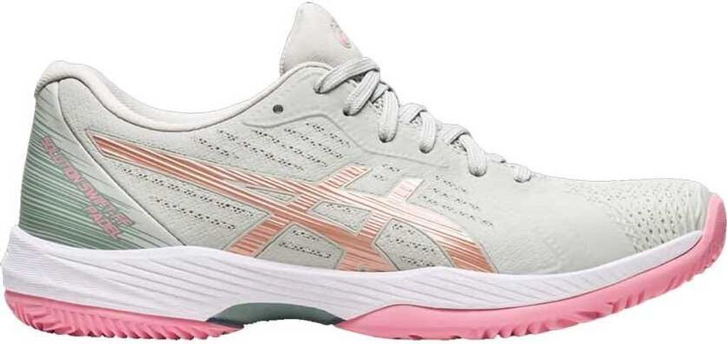 Asics Padelschuh Solution Swift FF Damen Grün Rosa