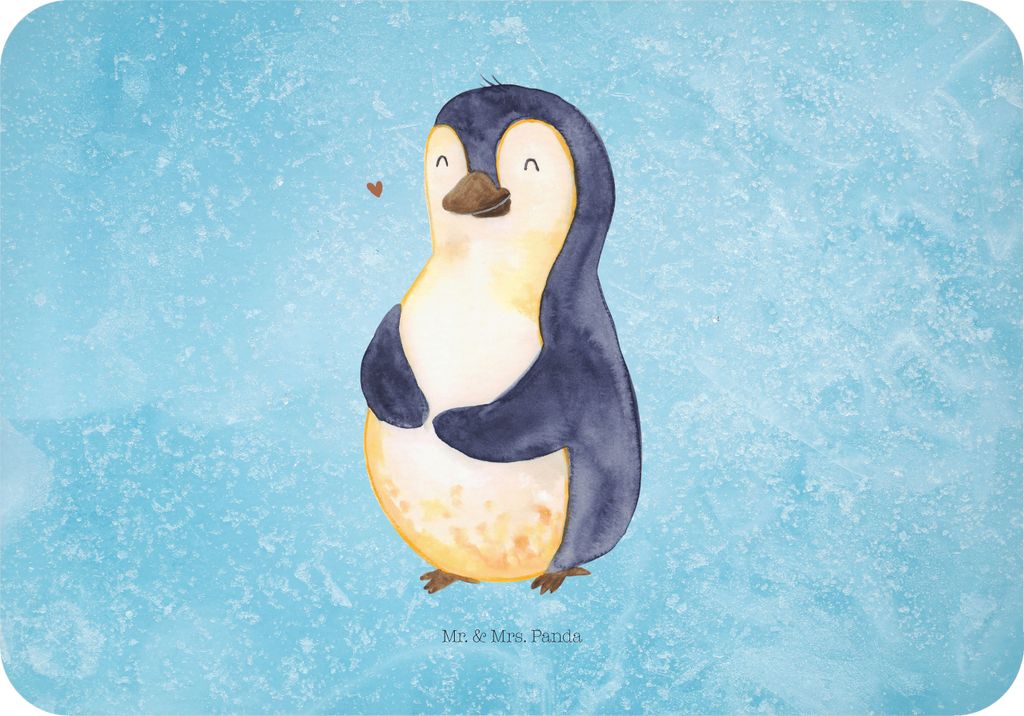 Mr. & Mrs. Panda magnet Pinguin Diät - Eisblau - Geschenk, Gewicht, whiteboardmagnet, Motivation, Kühlschrankmagnet, Pinnwandmagnet, Abnehmen, ha...