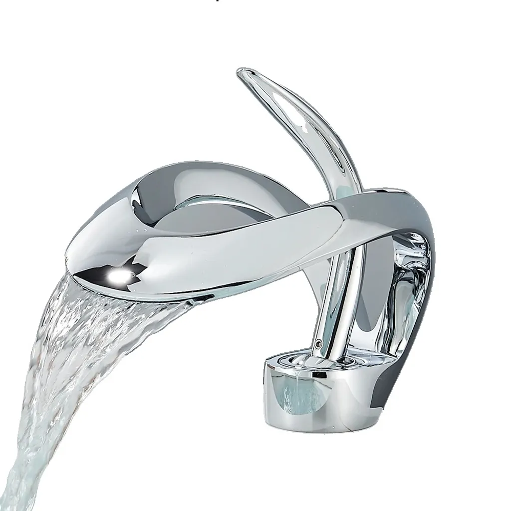 Offerta Miscelatore Lavabo Cascata Cromato - Rubinetteria Moderna