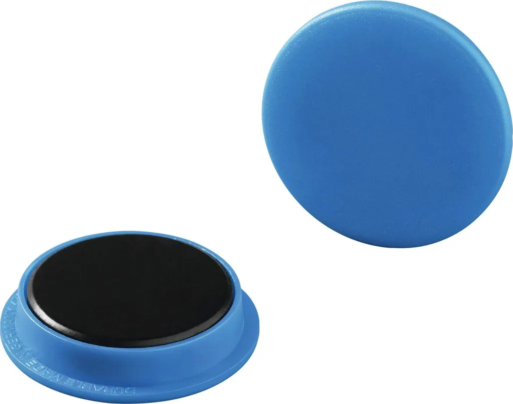 Punaises Magnétiques Puissantes Bleues Ø 37 mm - Adhérence Forte DURABLE