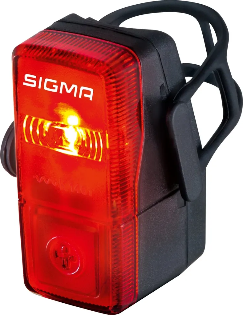 Feu Arrière de Vélo Sigma Cubic : Lampe de Sécurité LED Haute Visibilité