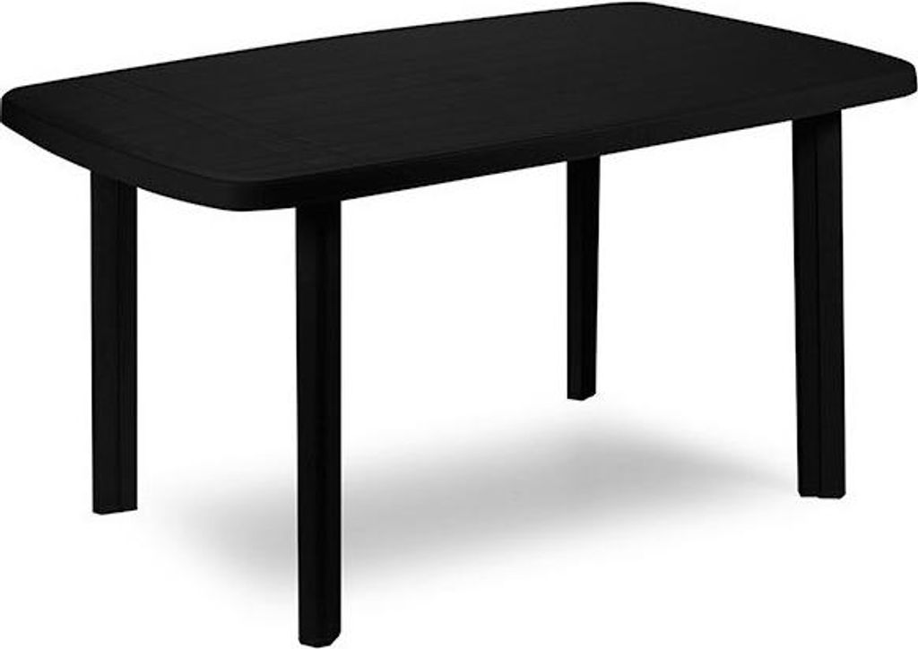 Table De Jardin Ovale Faro Gris Anthracite Ref.609907 Image du produit 