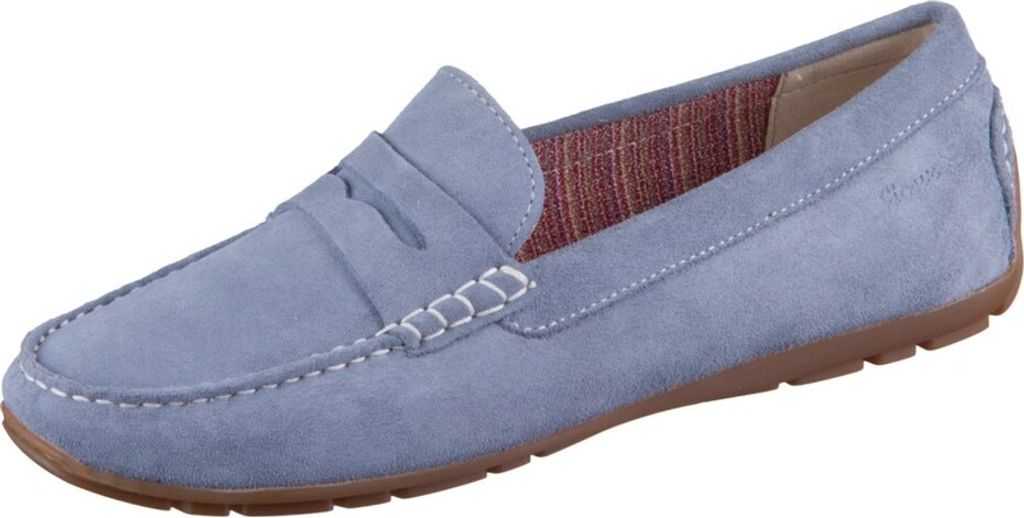 Sioux Carmona 700 - Hellblau Veloursleder Größe: 41 Normal