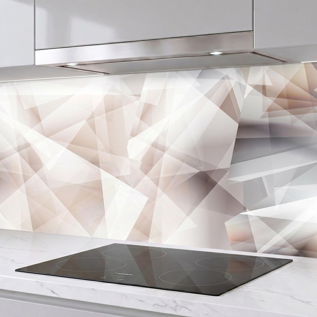 Ścienna panel kuchenna "Bergkristalle" 60 x 300 cm – Zdjęcie produktu 