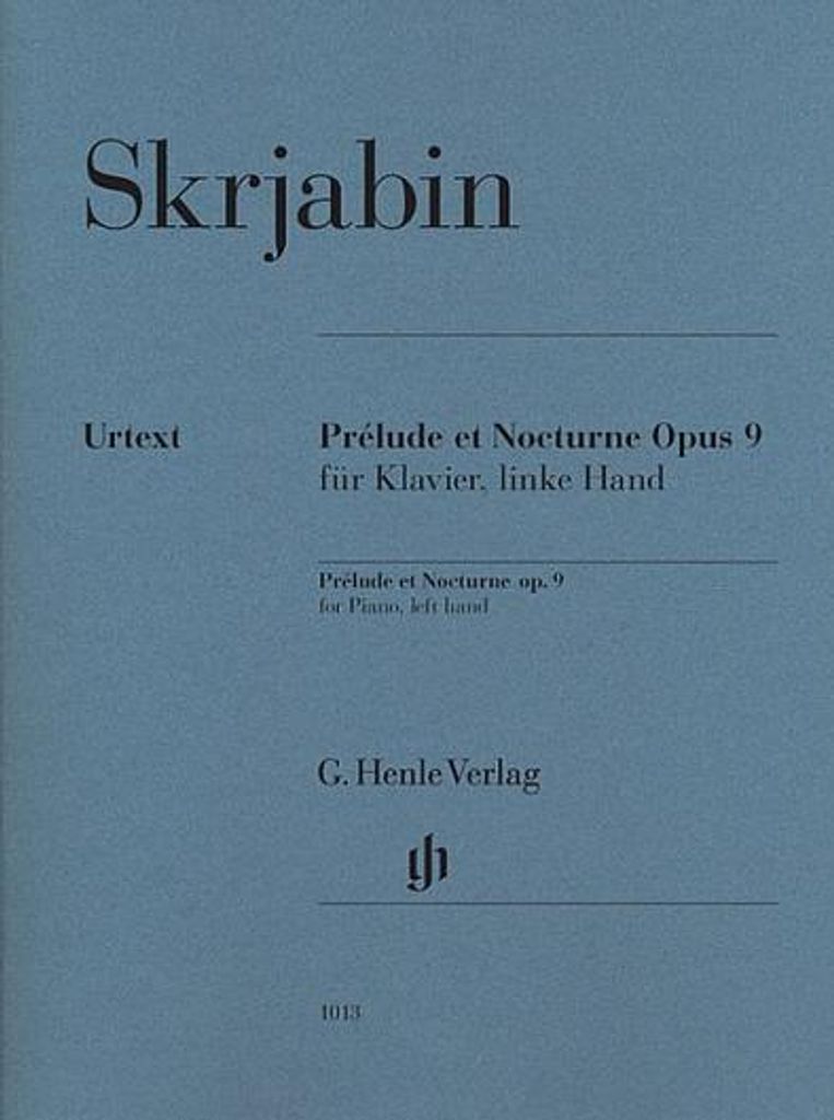 Skrjabin, A: Prélude et Nocturne Opus 9 für Klavier Obrázok produktu 