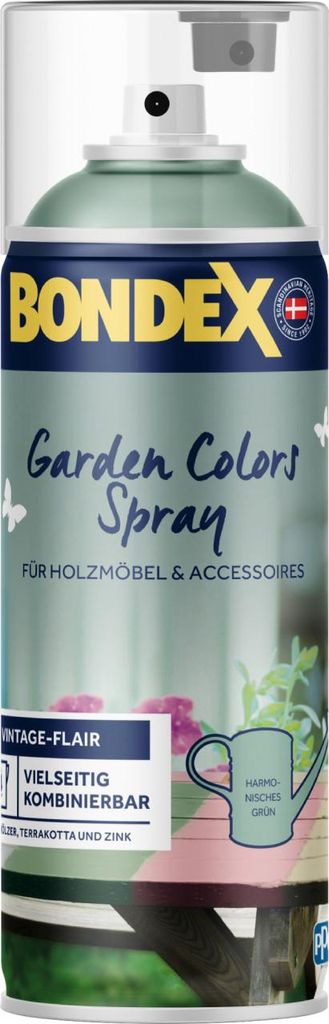 Bondex Garden Colors Spray Harmonisches Grün 400 ml Produktbild 