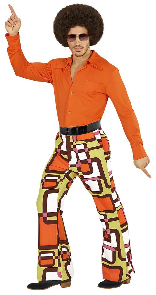 pantalone da uomo anni '70, taglia del tubo: XXL Immagine del prodotto 