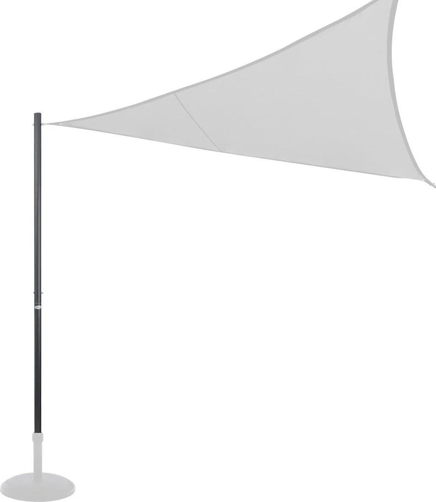 Słupek do montażu żagla przeciwsłonecznego, wys. 255 cm, Zdjęcie produktu 