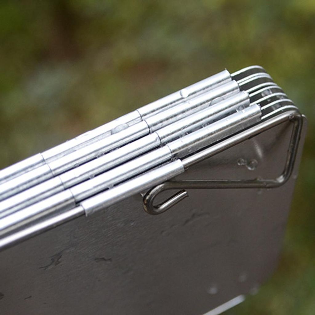 9-teiliger Windschutz für den Pfannenkopf Windschutz für Picknick im Freien, Mini Windschutz für den Pfannenkopf Sportwerkzeug