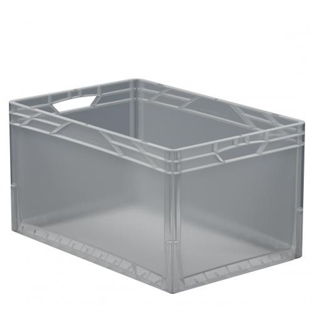 Stapelbox Eurobox 62 l 600x320x400 mm transparent Produktbild 
