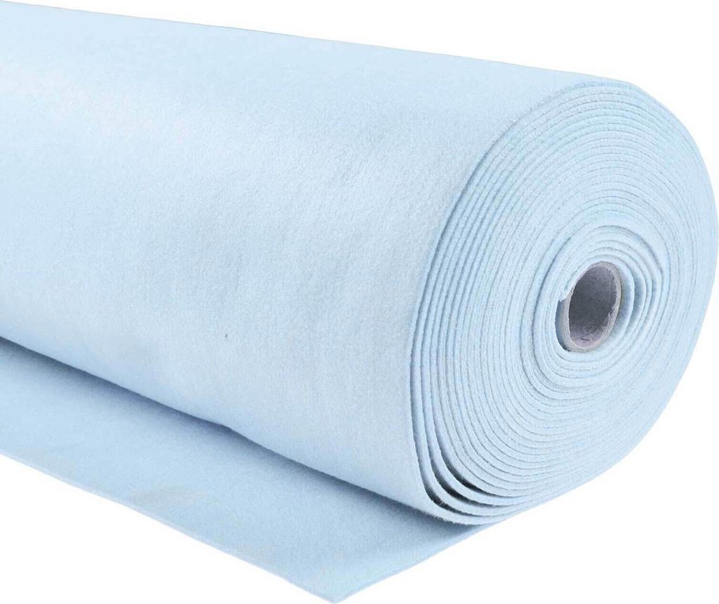 Bastelfilz 1m Meterware Filz 90cm x 1,5mm Dekofilz Taschenfilz Filzstoff 45 Farben