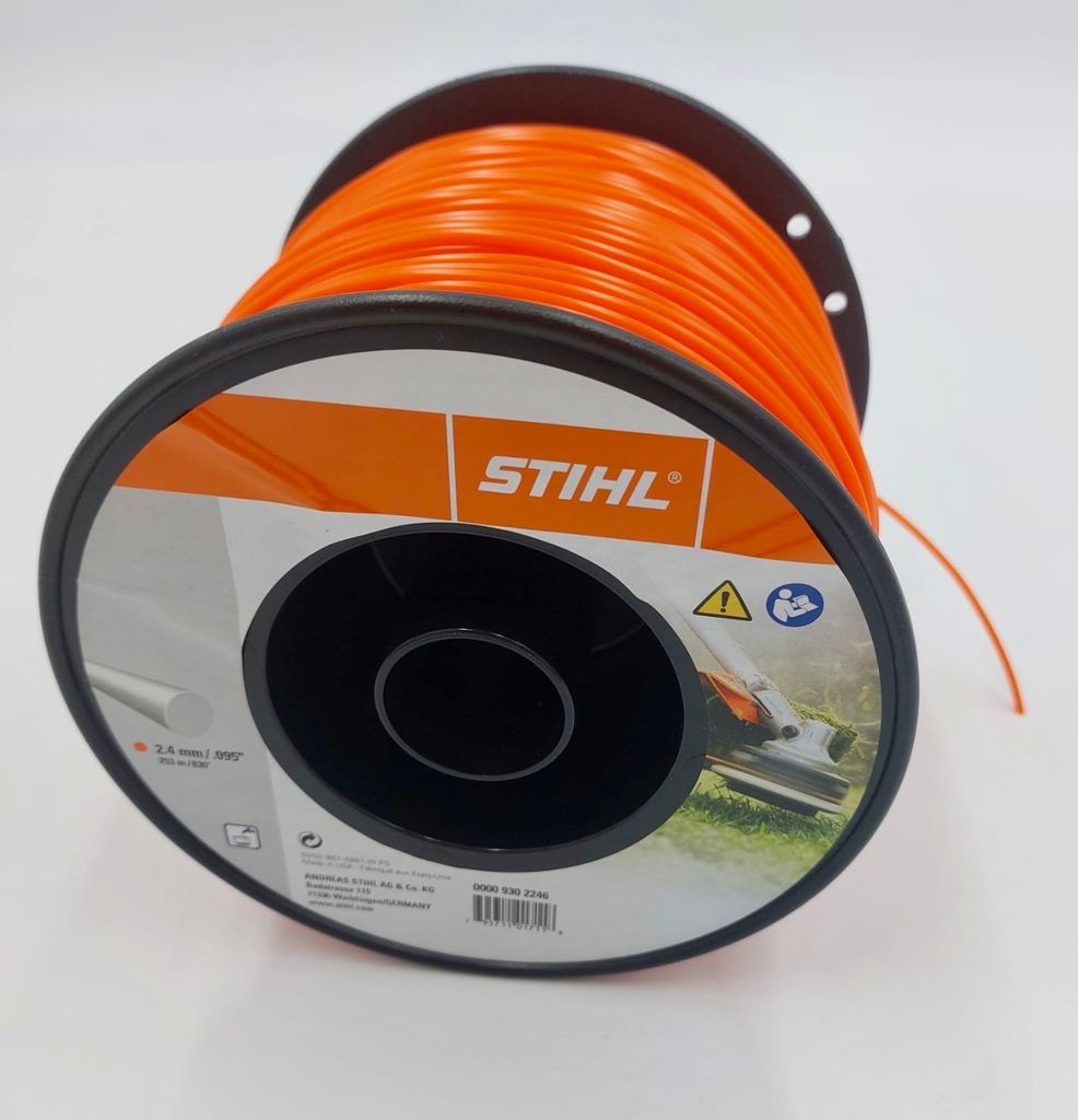Stihl Schneidedraht Rund Orange 2.4 MM 253 Meter Produktbild 3