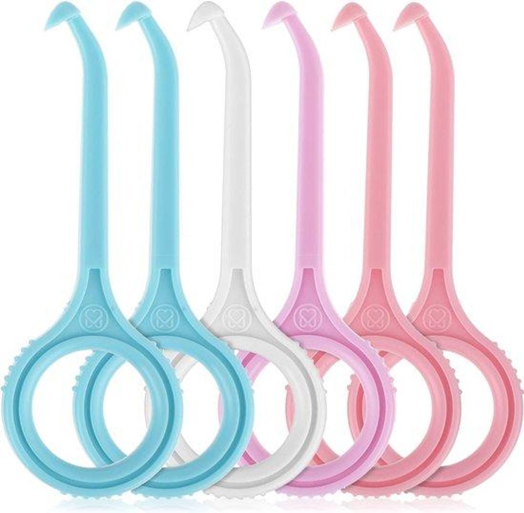 6 Stück Aligner Entferner Werkzeugset für unsichtbare Bänder - Zahnhygiene