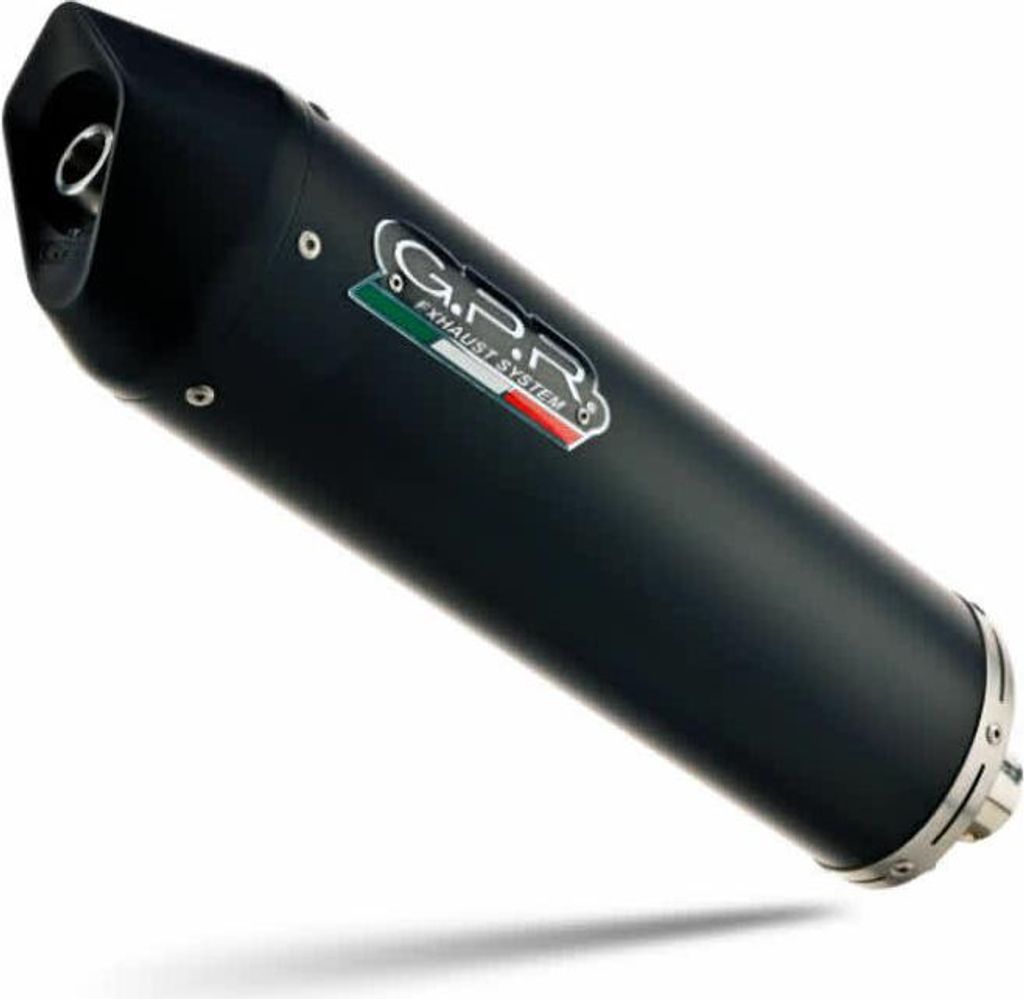 GPR Furore Black Genehmigte Komplettauspuffanlage für YAMAHA Zuma 125