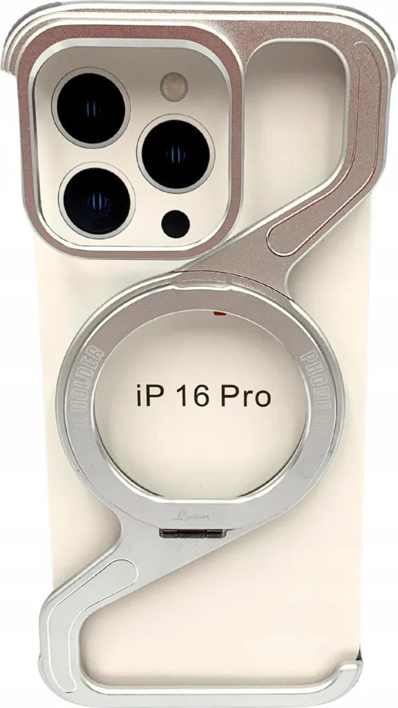 Coque iPhone 16 Pro blindée MagSafe avec support titane robuste - 2