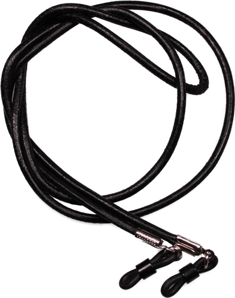 Brillenband echt Leder (schwarz) Produktbild 