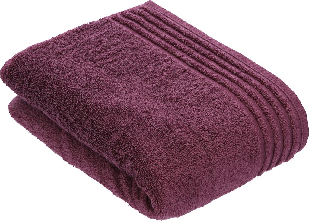 Vossen 116053 | Vienna Style Supersoft Duschtuch / 67 x 140 cm - Farbe: Hibiscus - Größe: 67 x 140 cm
