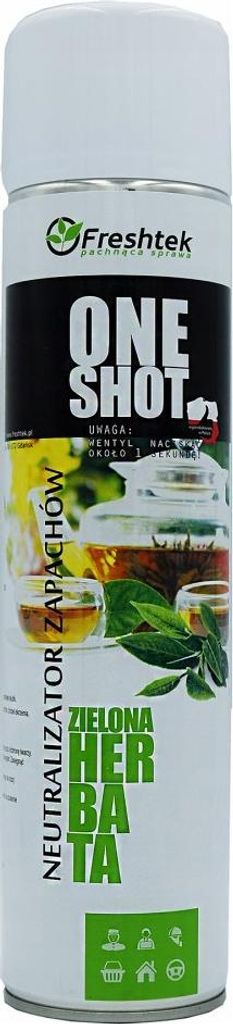 Neutralizator FRESHTEK ONE SHOT ZIEL. HERB. 600ml Zdjęcie produktu 