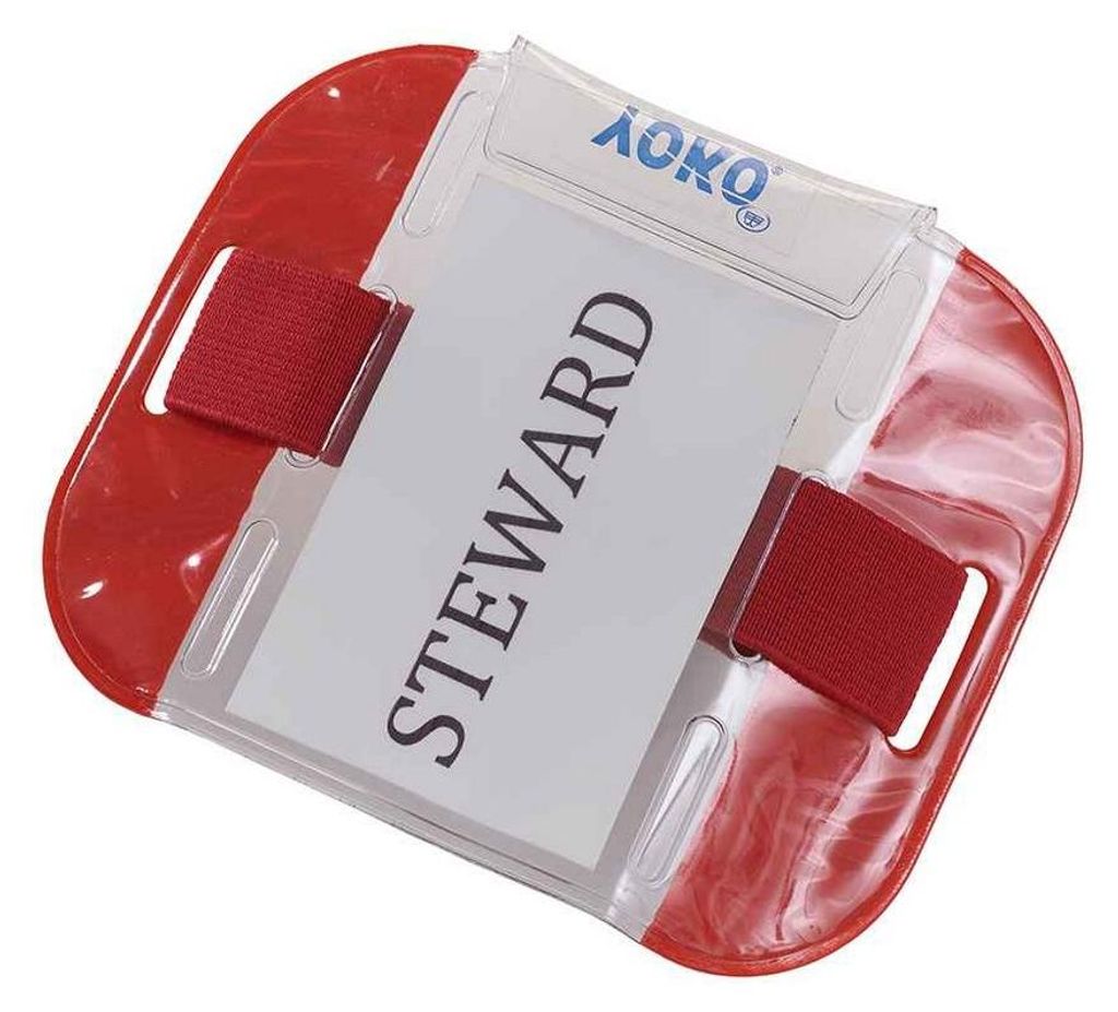 Yoko - Ausweis Armband, Reflektierend LT4539 (Einheitsgröße) (Rot)